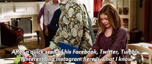 Stalk him on Social Media